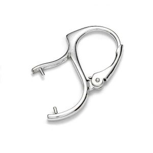 Leverback pentru pandantive Swarovski si margele - BA 14 12x25 mm