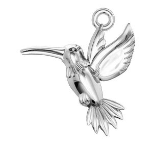 Pandantiv colibri, argint 925*CHARM 86 14,5x16 mm
