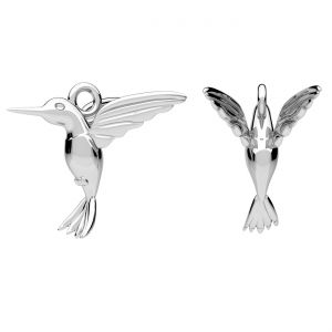 Pandantiv colibri, argint 925*ODL-00058 14,5x15 mm