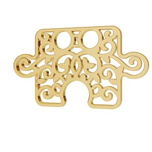Puzzle 14K aur pandantiv LKZ-00005 - 0,30 mm