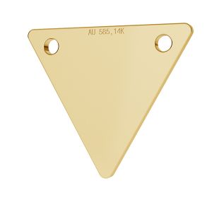 Triunghi pandantiv 14K aur LKZ-00581 - 0,30 mm