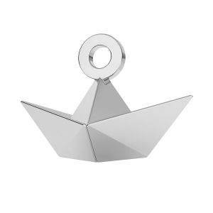 Origami barcă pandantiv argint, ODL-00207