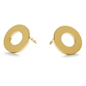 Runda cercei 14K aur LKZ-00671 KLS - 0,30 mm