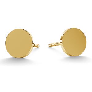 Runda cercei 14K aur LKZ-00933 KLS - 0,30 mm