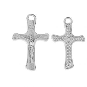 Crucifix pandantiv, argint 925, ODL-00323