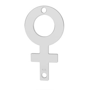 Simbol femeie pandantiv, argint 925, LK-1309 - 0,60