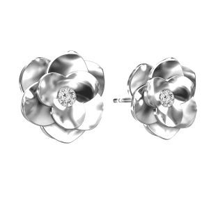 Trandafir cercei ODL-00041 KLS - CRYSTAL