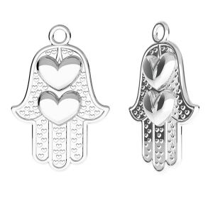 Hamsa mână pandantiv, argint 925, ODL-00440