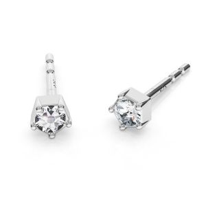 Cercei cu cristale Swarovski de 2 mm, ODL-00467 KLS ver.2