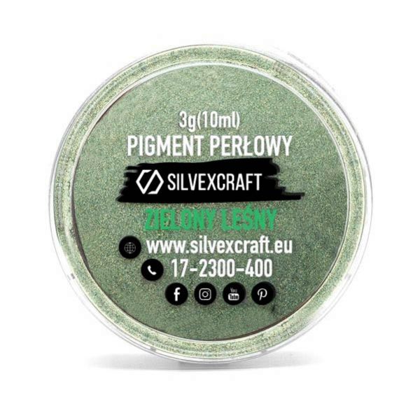Pigment perlat - verde, 3 g