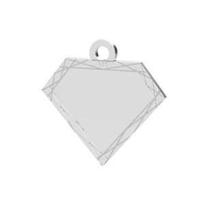 Diamant pandantiv argint, LK-1484 - 0,50