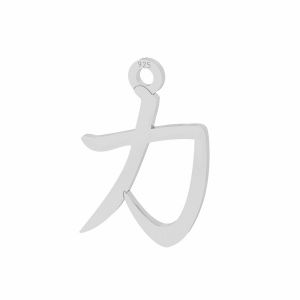 Semnul de putere chinezesc pandantiv argint, LKM-2108 - 0,50