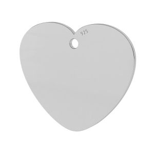 Inimă pandantiv sterling argint, LKM-2012