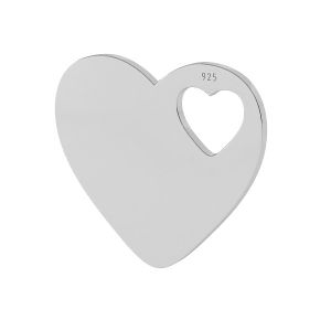 Inimă pandantiv sterling argint, LKM-2014