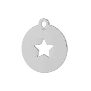 Stea pandantiv sterling argint, LKM-2048