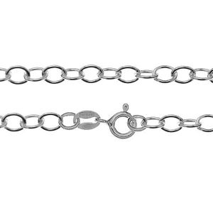 Lantisor anchor, spiralat*argint 925*A 050 (40 cm)