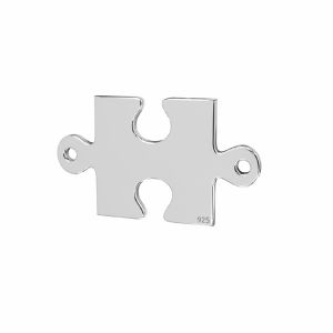 Puzzle pandantiv*argint 925*LKM-2421 - 0,50 11,1x19 mm
