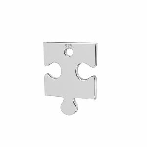 Puzzle pandantiv*argint 925*LKM-2420 - 0,50 14x24 mm