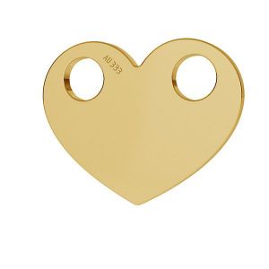 Inimă pandantiv*aur 333*LKZ8K-30007 - 0,30 9,4x12 mm