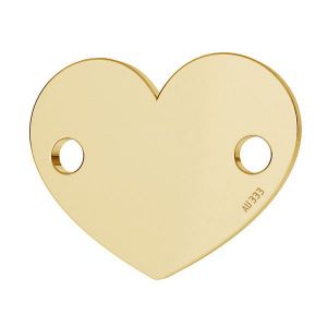 Inimă pandantiv*aur 333*LKZ8K-30018 - 0,30 10x12 mm