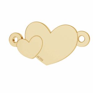 Inimă pandantiv*aur 333*LKZ8K-30022 - 0,30 8,7x17 mm