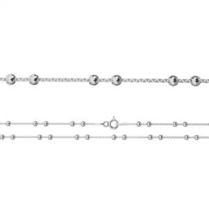Lant anker*argint 925*A 030 PL 2,0 1x2 45 cm