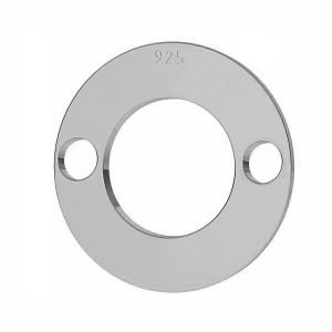 Rundă pandantiv sterling argint, LKM-2892 - 0,80 5x5 mm