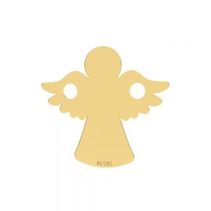 Inger pandantiv*aur 585*LKZ14K-50095 - 0,30 13x13 mm