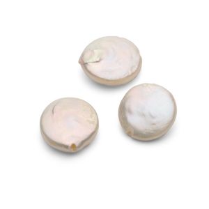 Monedă perle naturale 12 mm, GAVBARI PEARLS