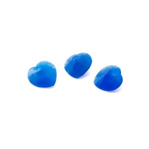 Jad albastru INIMA 10 MM GAVBARI, piatra semi-pretioasa 