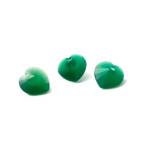 Jad verde inchis INIMA 10 MM GAVBARI, piatra semi-pretioasa 