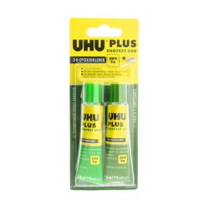 Adeziv super puternic din două componente - UHU plus Endfest - 300 kg*GLUE 09