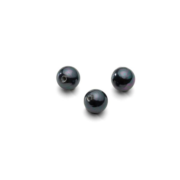 rUndA perle naturale negru 6 mm 2H, GAVBARI PEARLS