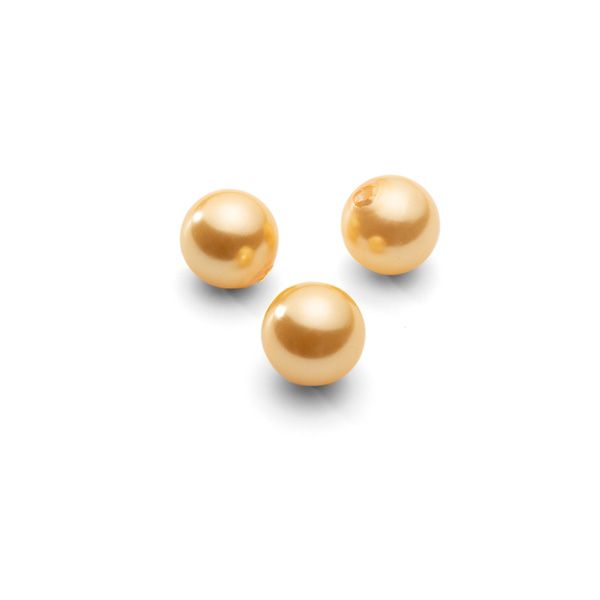 rUndA perle de aur naturale 8 mm 2H, GAVBARI PEARLS