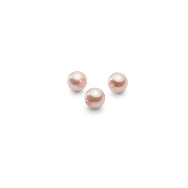 rUndA perle roz naturale 4 mm 1H, GAVBARI PEARLS