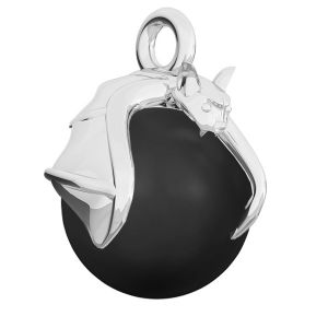 Băt pandantiv perla bază argint, ODL-00457 (5818 MM 8)