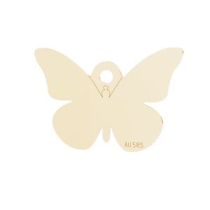 Fluture pandantiv*aur 585*LKZ14K-50113- 0,30 9,3x13,9 mm
