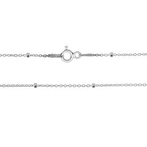 Lant anker*argint 925*A 030 PL 2,0 1x2 mm (2 cm) 40 cm