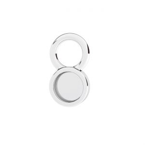 Pandantiv &icirc;ntărire cu piatră, argint 925, CON1 ODL-00998 4,4x8,2 mm