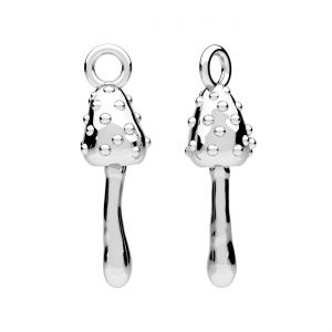 Pandantiv ciuperca, argint 925, ODL-01336 5x18 mm