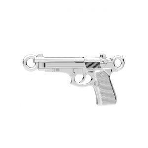 Pandantiv - pistol mare Beretta*argint AG 925*CON 2 ODL-01446 12,2x25,3 mm
