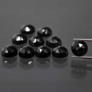 Piatră rotundă, tăietură roză - Spinel 4 MM