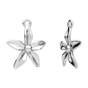 Pandantiv floare - montură pentru perle de 6mm*argint AG 925*CON-1 ODL-01554 14,5x16,00 mm