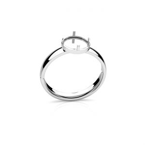 Inel universal cu suport mare pentru rasina*argint AG 925*U-RING OWS-01032 7,3x7,3mm