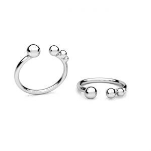 Inel universal - pisica cu ghem*argint AG 925*U-RING OWS-01175 5x23,7 mm