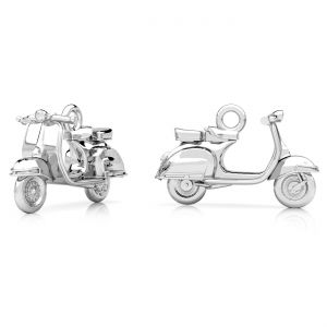 Pandantiv - zar de joc*argint AG 925*CON-1 OWS-01182 10,8x17,3 mm