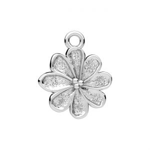 Pandantiv - floare*argint AG 925*CON-1 ODL-01624 13x15,5 mm
