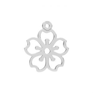 Pandantiv Filigran - Glob Pământesc*argint AG 925*LKM-3453 - 0,50 13x14,5 mm