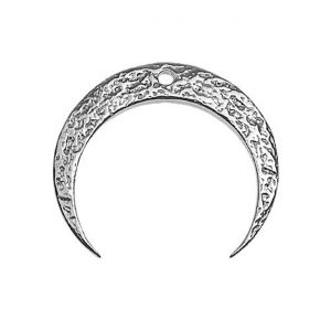 Pandantiv - floare dubla*argint AG 925*CON-1 S-CHARM 204 18,4x26 mm