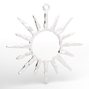 Pandantiv - floare dubla*argint AG 925*CON-1 S-CHARM 829 29,9x31,5 mm